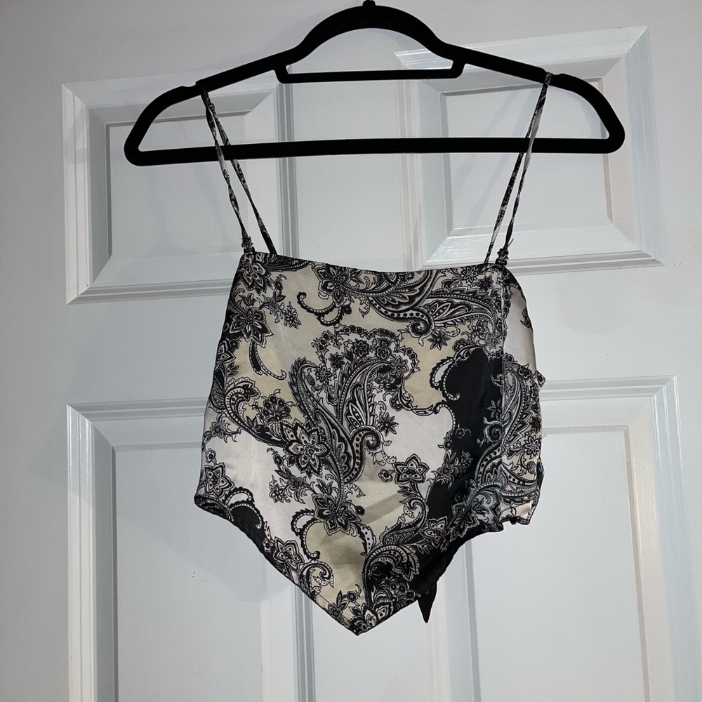 Multi-color Garage Bandana Top
